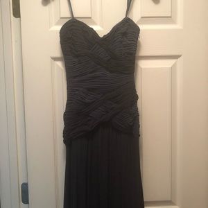 BCBG formal strapless dress